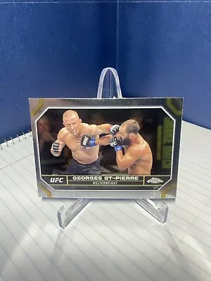 GEORGES ST-PIERRE 2024 Topps Chrome UFC Base #68 MMA   • $0.99