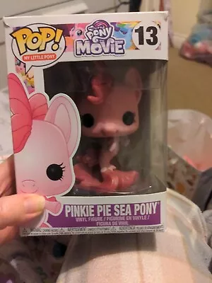 Funko Pop! My Little Pony: MLP Movie - Pinkie Pie Sea Pony Action Figure • £3.50