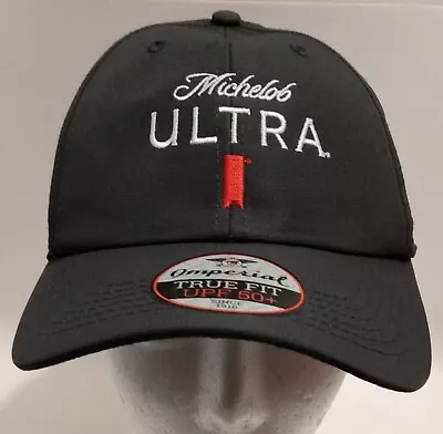 Michelob Ultra Cap Hat Mens Adjustable Outdoor Gray Excellent Condition PGA Golf • $20