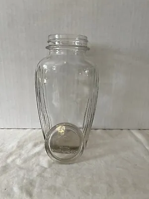 White House Apple Butter Jar With Glass Insert Vinegar • $19