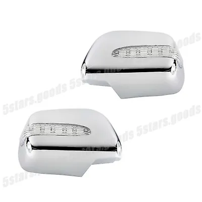 Turn Signal LED Chrome Mirror Covers Molding Trim For 2006-2008 Lexus RX400h SUV • $75