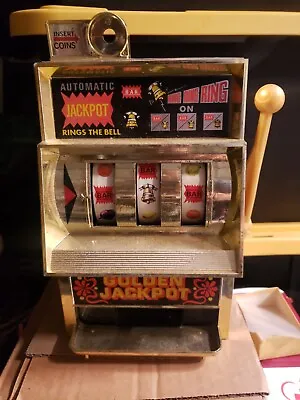 Vintage WACO Golden Jackpot Slot Machine  • $25