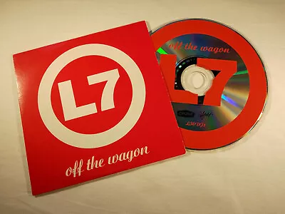 L7 - Off The Wagon CD Single - PROMO - Rock Alternative • £3.49