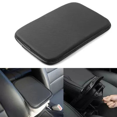 FIT JDM NISMO Carbon Car Center Console Armrest Cushion Mat Embroidery Pad Cover • $13.61