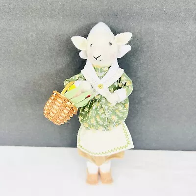 Midwest Of Cannon Falls Heart Felts NETHERLANDS Sheep 6.5  Felt Ornament • $74.99