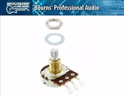 Bourns 500k Pro Audio Pot Short( 3/8 ) Split Shaft Audio Taper Sale! • $6.10