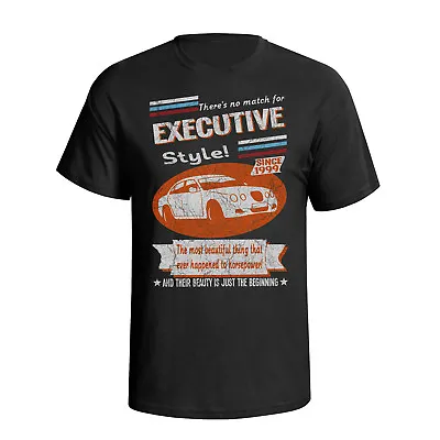 Mens Jaguar S Type Executive Organic Cotton T-Shirt Retro Style Cars Eco Gift • £8.99