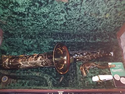 Vintage 1950 Buescher 400 Top Hat & Cane Tenor Saxophone!!!! • $2750