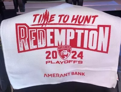 NHL Florida Panthers Redemption Rally Towel Stanley Cup Playoffs Round 1 Game 2 • $7.99