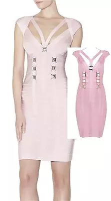 Bandage Celebrity  Bodycon  INSPIRED By H. Leger In Pink  SZ M • $43.16