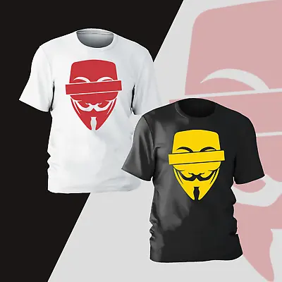 Anonymous Hacker V For Vendetta Guy Fawkes Present Gifts Funny Kids Mens Unisexx • £13.99