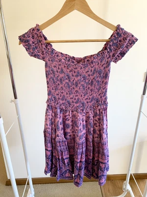 $45 • Buy Spell And The Gypsy Dress Size XS Pink Floral Bohemian Boho Designer Exc Cond
