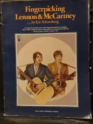 Beatles Songbook Fingerpicking Lennon & McCartney Vintage Tab 1981 VG • $18