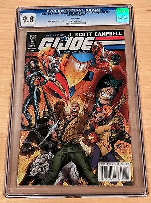 G.i. Joe Pin-up Book: The Art Of J. Scott Campbell Cgc 9.8 • $175