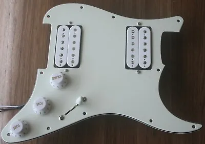 Stratocaster/Strat HH Loaded Pickguard-5 Way With Auto Coil Split - Fits Fender • $155