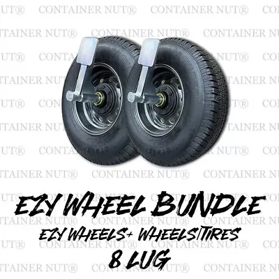 Ezy Wheels | 8 Lug | Shipping Container Wheels | Made In Usa • $1050