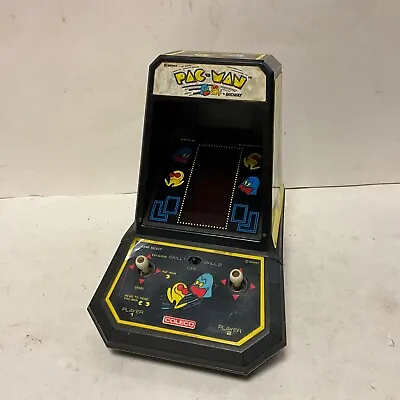 Vintage 1982 PAC-MAN  Mini Table Top Arcade Video Game Midways WORKS GREAT! • $135