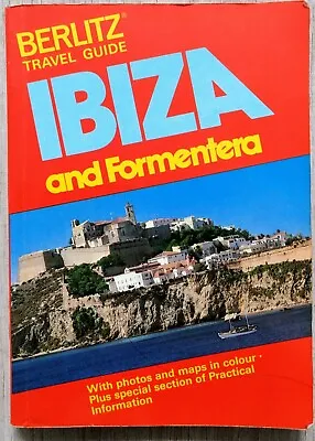 Berlitz Pocket Travel Guide ~ Ibiza And Formentera ~ Paperback 1985  • £1