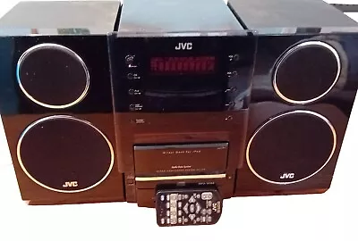 JVC MICRO Component System UX-LP5 & Remote USB CD Radio MP3 Ipod Complete • £29.99