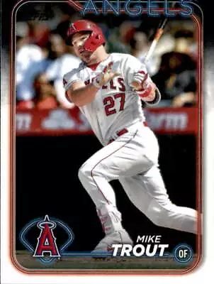 2024 Topps #27 Mike Trout Los Angeles Angels • $3.95