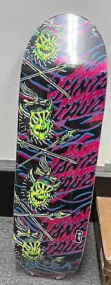 Santa Cruz Salbe Stencil Witch Doctor 9.25  Shaped Skateboard Deck - NEW • $89.99