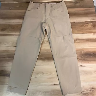 Arcteryx Pants Mens 36R Veilance Voronoi Nylon Performance Khaki • $269.99