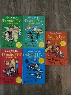 £4.99 • Buy Famous Five Colour Reading Books Kids Collection Set Enid Blyton