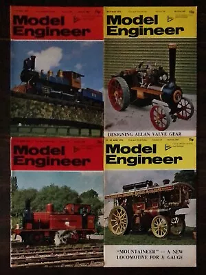 1973 Model Engineer Magazine - (Vol 139 May Jun) Lot Of 4 • $3.99