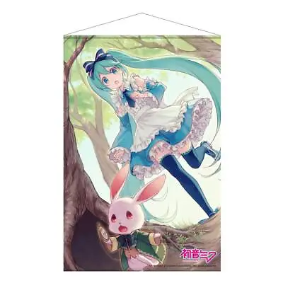 Sakami Vocaloid Wallscroll Miku Hatsune In Wonderland 60 X 90 Cm • $40.82