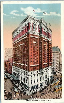 1922 Hotel McAlpin New York City Postcard • $2