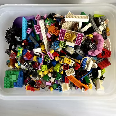 2.2KG LEGO Bulk Lot Of Lego Blocks And Pieces Minifigures • $69.97