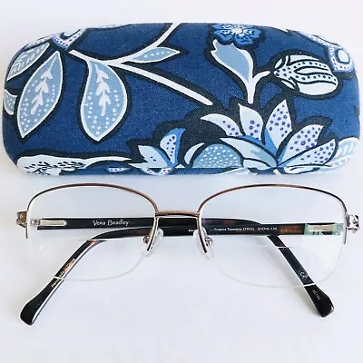Vera Bradley Eyeglass Frames Marian Tropics Tapestry (TRO)  51-16-135 With Case • $39.99