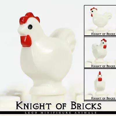 $2.99 • Buy LEGO Minifigure WHITE Chicken Animal Farm City
