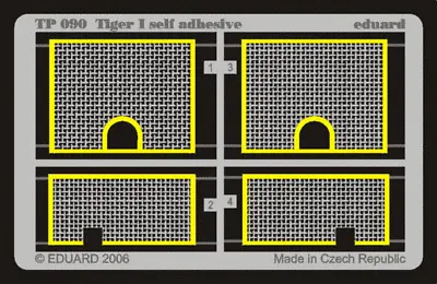 PE Parts For Tiger I S. A.  1/35 Eduard TP090 • £6.45