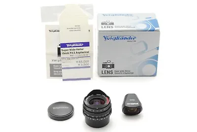 【MINT】Voigtlander Super Wide Heliar 15mm F/4.5 Aspherical Lens Finder From Japan • $399.90