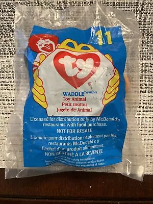 Teenie Beanie Babies Baby 1999 McDonalds Happy Meal Toy NIP #11 Waddle Penguin • $0.99
