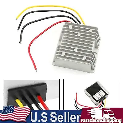 8-40V To 12V 6A DC Voltage Stabilizer 72W Car Power Supply Regulator Waterproof • $26.40