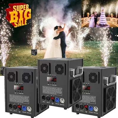Cold Spark Machine Stage Effect Firework Machine DJ Show Wedding DMX&Flight Case • £205.99
