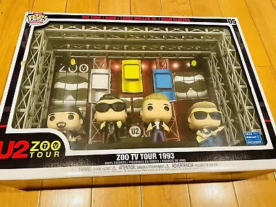 Funko Pop! Moment Deluxe: U2 Zoo TV Tour (1993) Vinyl Figures Limited Edition • $38