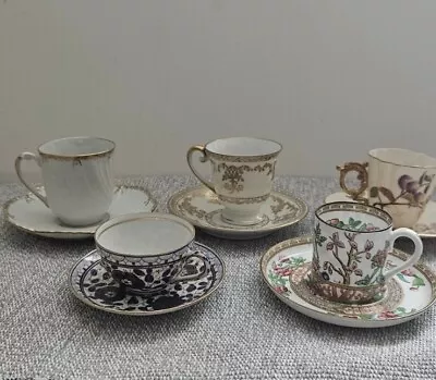 Collection Of Rare Vintage Fine Tea Cups & Saucers • $100