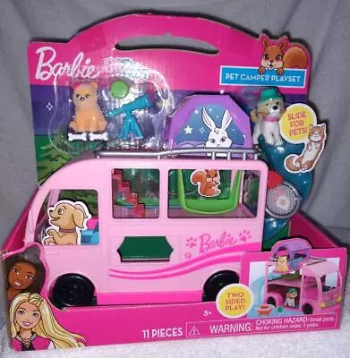 Barbie Pets PET CAMPER Playset New • $12.88