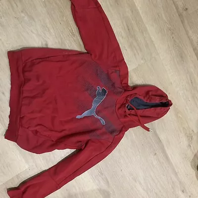 $8.50 • Buy Red Puma Hoodie Size Medium 