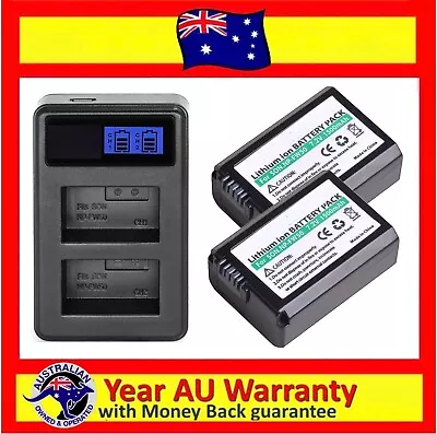 $38.98 • Buy Battery / Charger For Sony A6400 A6300 A6500 A7 A7II A7RII A7SII A7S A7S2 A7R