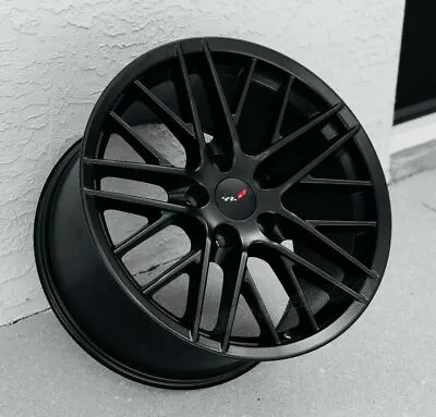 New C6 ZR1 Corvette Wheels Satin Black 17/18  FITS: 1997-2004 C5 BASE/Z06 • $869