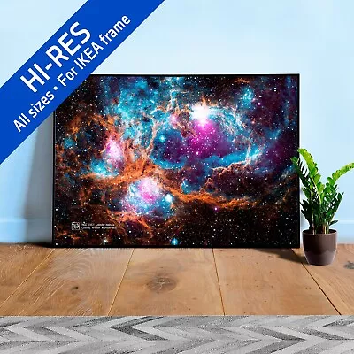 Lobster Nebula NGC 6357 NASA Hubble Space Telescope — Hi-Res Space Poster • $19