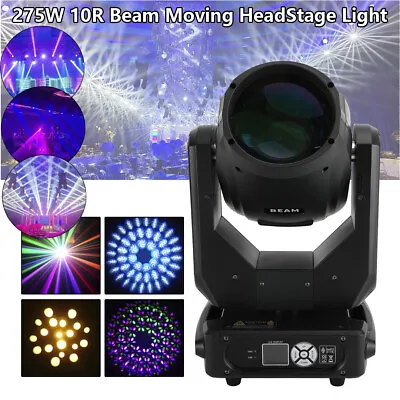 275W 10R Beam Moving Head Stage Light DMX Gobo Spot Lighting DJ Disco Party USA • $357.78