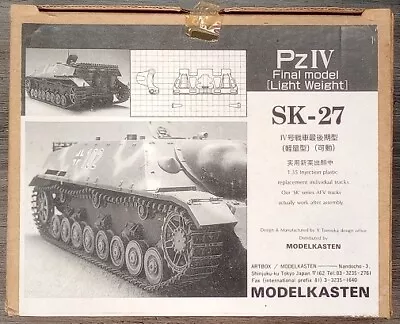 Modelkasten 1/35 Pz IV SK-27 • $38