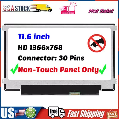 11.6  For Lenovo 100e Chromebook Gen 3 82J7 82J8 Non-Touch LCD Screen HD 30 Pins • $28.99