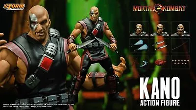 Preorder Storm Toys DCMK13 Mortal Kombat 6  KANO Three Heads Figure Model Toy • $239.99