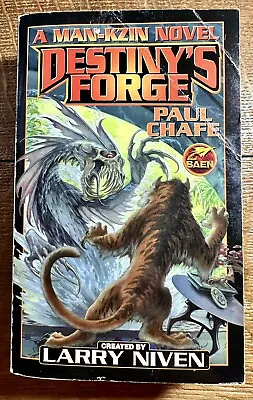 Destiny's Forge: A Man-Kzin Wars Novel - 1st Print Paperback - GOOD • $4.50